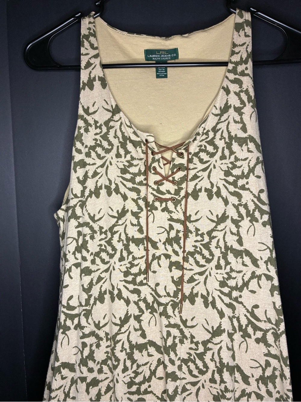 LRL Lauren Jeans Co Maxi Dress - 90s - Picture 3 of 5
